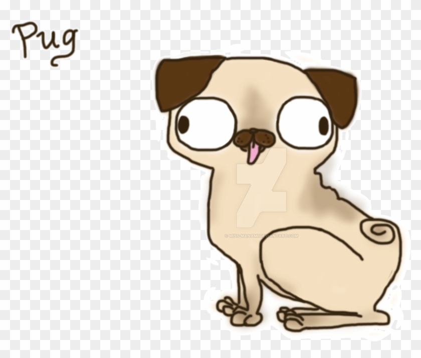 Cartoon Pug Sketches By Miss Manami On Deviantart Cartooning - Drawing #848526