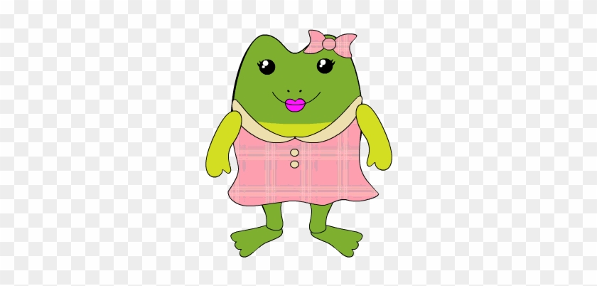 Dancing Girl Frog - Girl Frog Cartoon #848561
