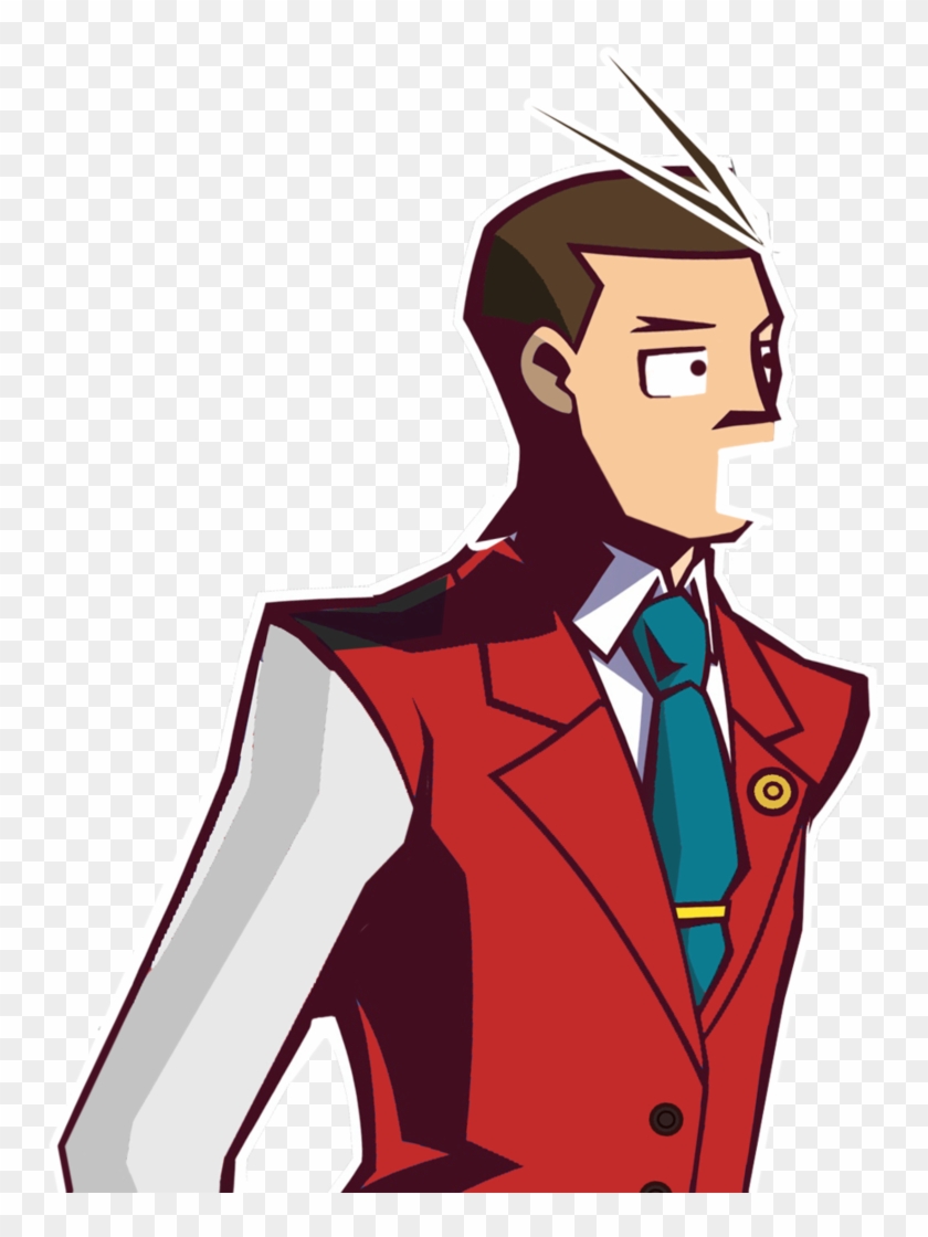 Apollo Justice Shock - Cartoon #848673