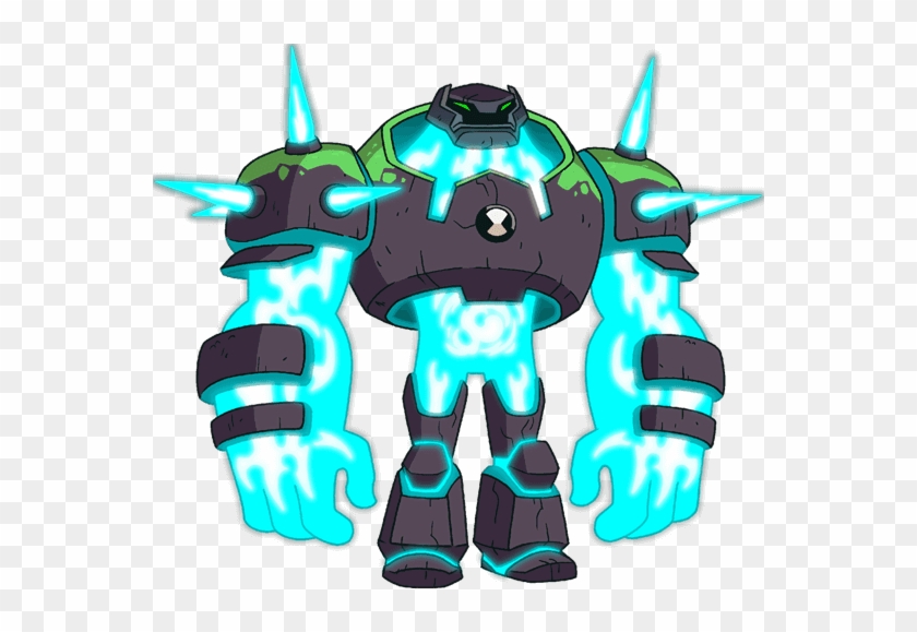 Shock Rock - Ben 10 Reboot Omni Enhanced Aliens #848727