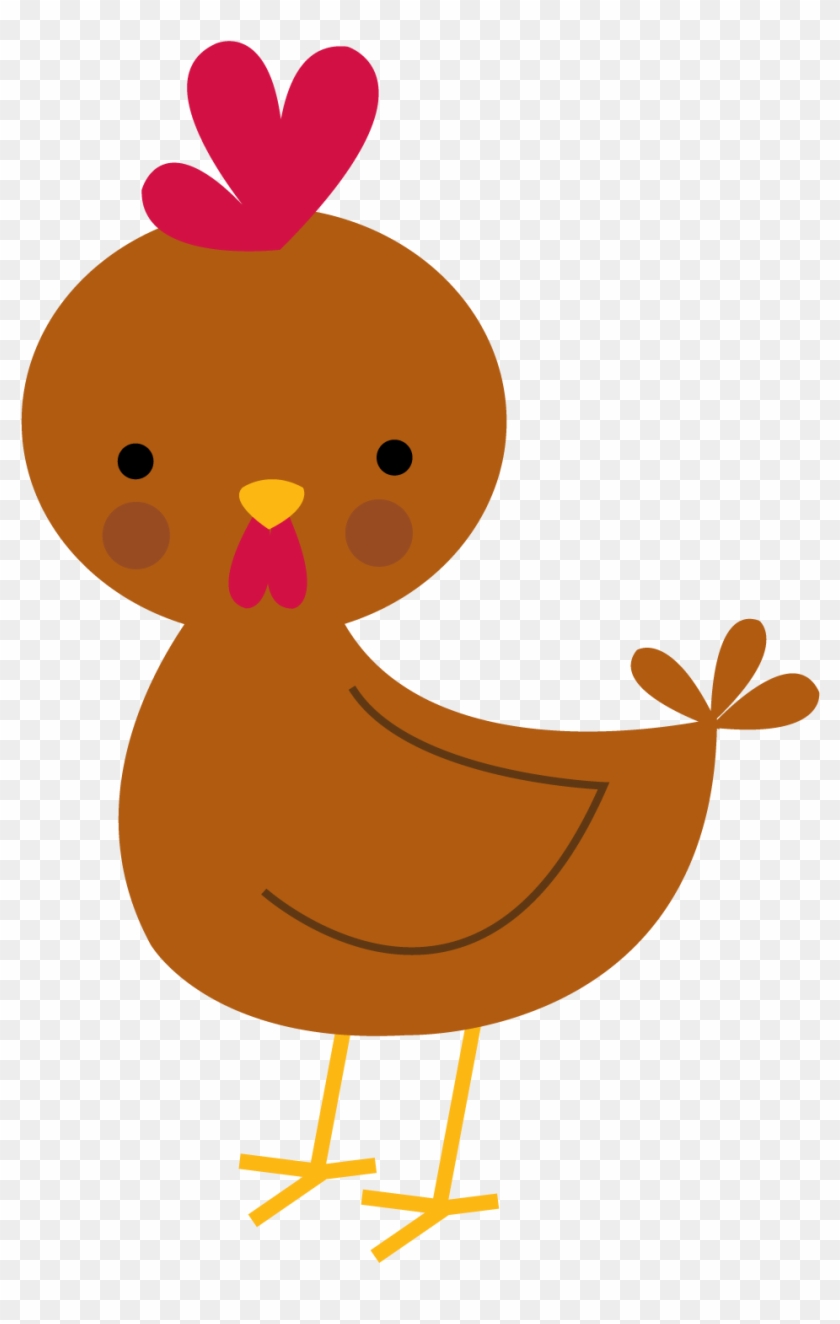 Galinha Fazenda Cute Png #848739