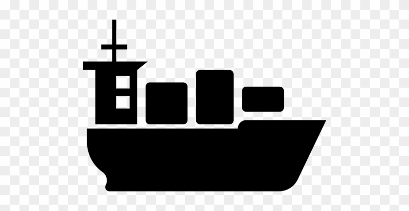 Ship Silhouette Public Domain Vectors - Ship Icon #848759