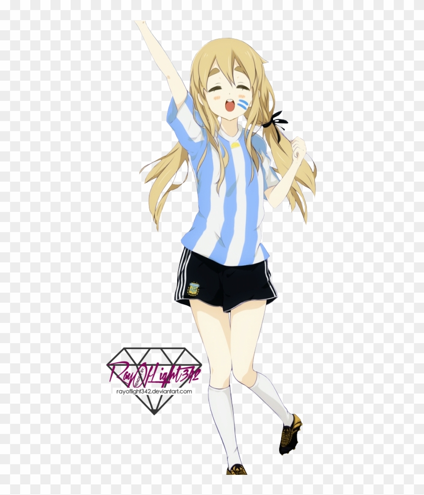 Argentina [render] By Rayoflight342 - Anime Futbol De Chicas #848808