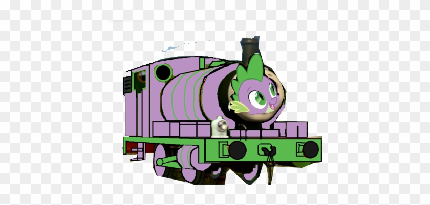 Mlp Spike As A Thomas Character - Thomas Mlp #848855