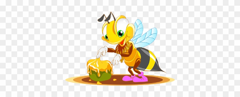 New Funny Bunny Clipart Honey Bees Cartoon Animal Images - ان كان حبيبك عسل #848951