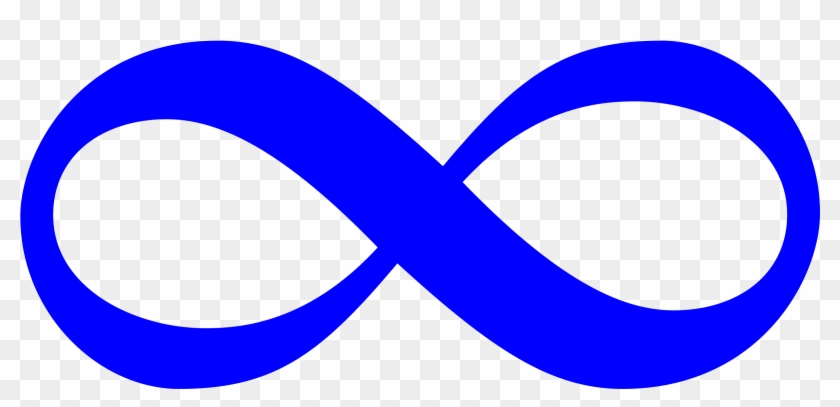 Infinity - Blue Infinity Sign Png #848990