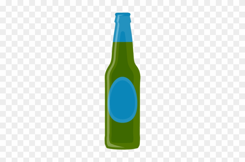 Green Beer Bottle Neck Foil Transparent Png - Beer Bottle #849008