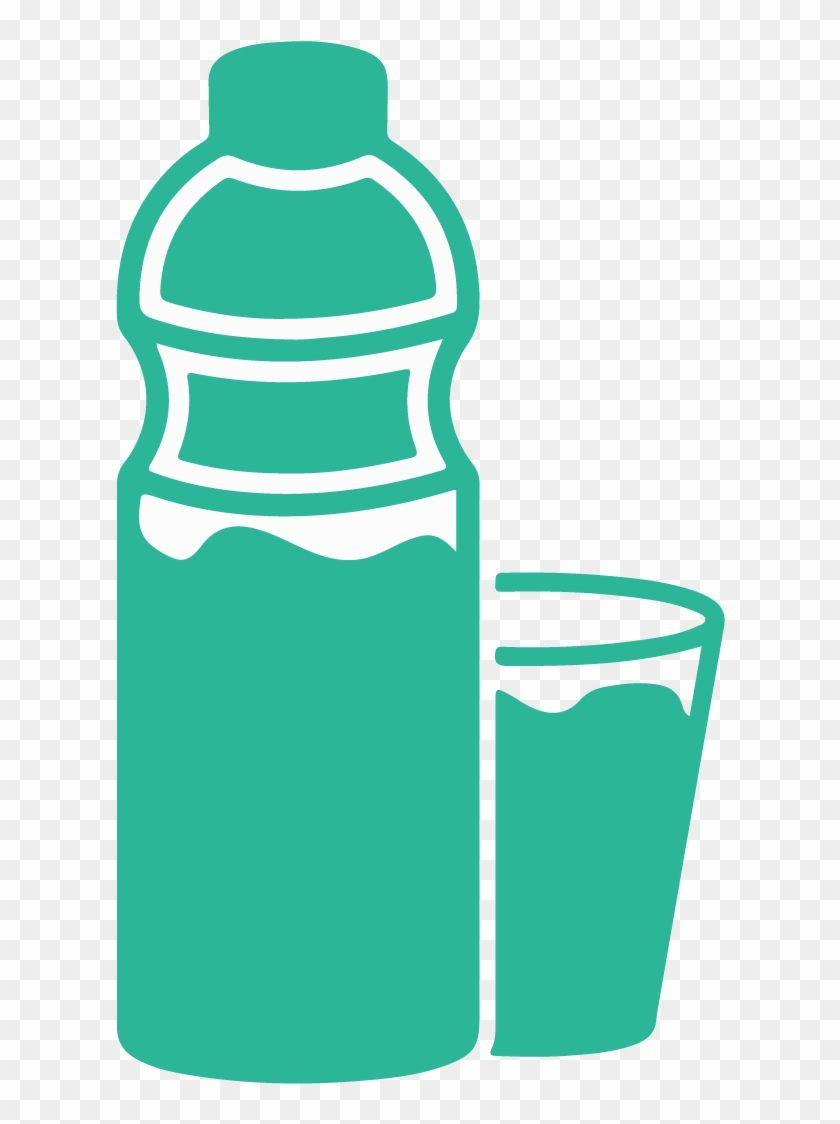 Logo Mineral Water Water Bottle - Logo Bottle Png #849012