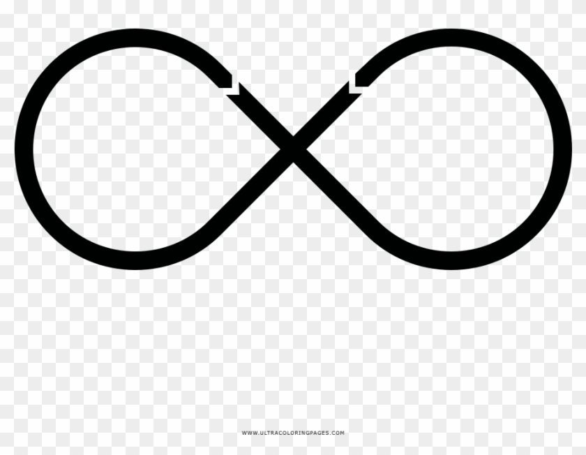 Infinity Symbol Coloring Page - Simbolo Do Infinito Para Colorir #849016