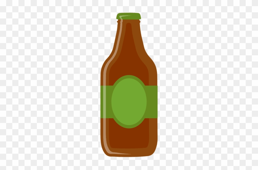 Amber Beer Steinie Bottle Transparent Png - Beer #849037