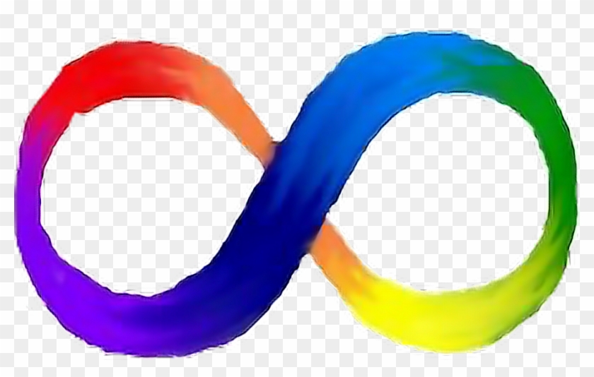 Sign In To Save It To Your Collection - Rainbow Colored Infinity Sign #849054