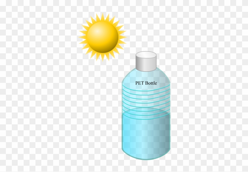 Pet Bottle In The Sun Vector Illustration - Solar Water Disinfection #849057