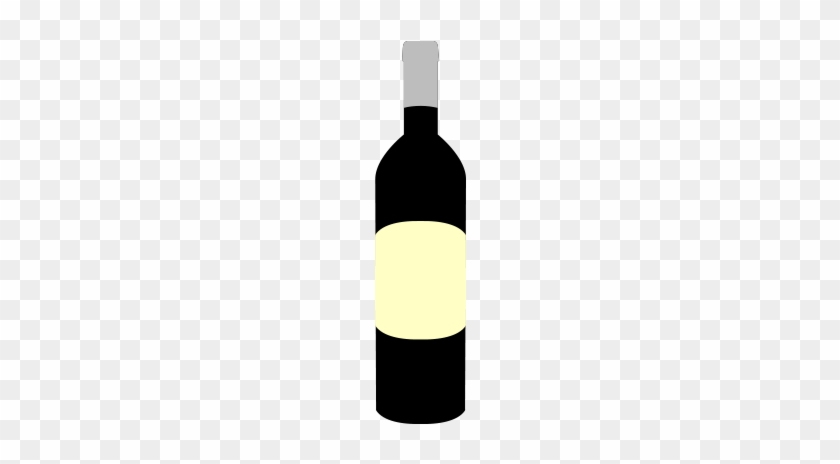 Wine Bottle Vector And Png Free Download The Graphic - Wine Bottle #849085