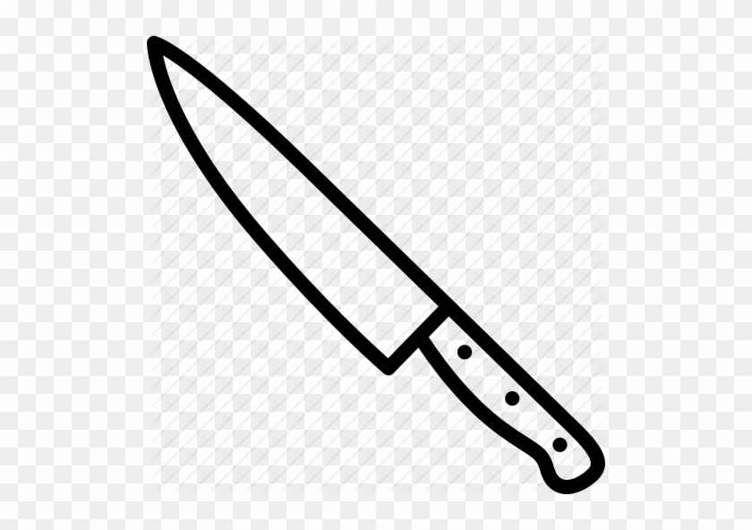Chefs Knife - Chef Knife Icon Png #849136