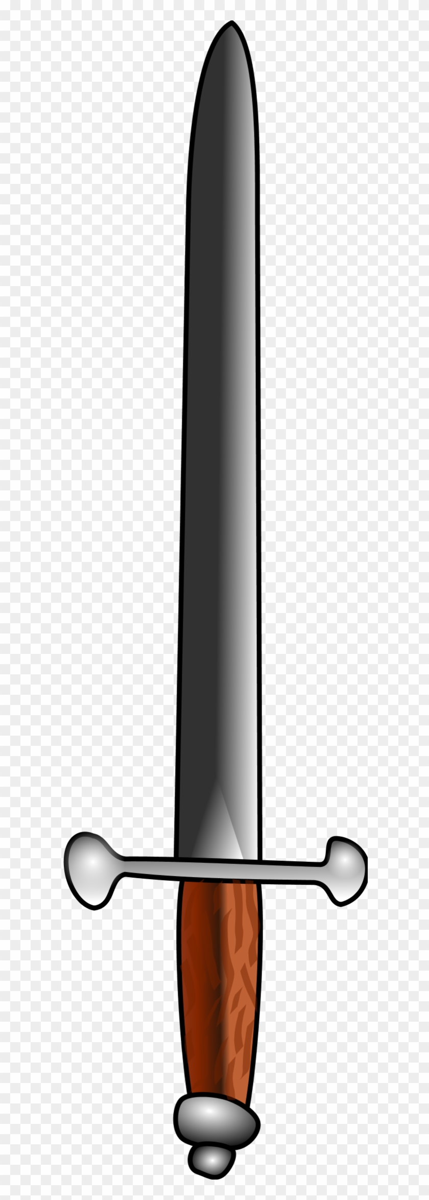 Dagger Clip Art - Simple Sword Drawing #849197