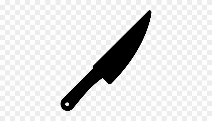 Ergonomic Handles - Chef Knife Logo Vector Black Png #849202