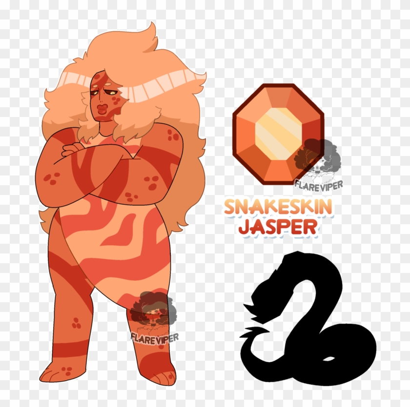Snakeskin Jasper By Flareviper - Snakeskin Jasper Steven Universe Oc #849212