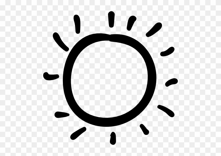 Sun Clipart Drawn - Hand Drawn Shapes Png #849214