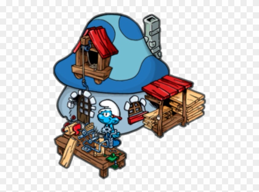 Smurf Handy Mountain - Smurf Village Iphone #849327