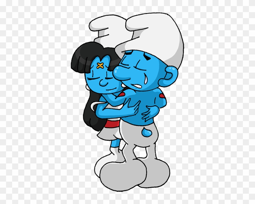 Crying Smurf Png.