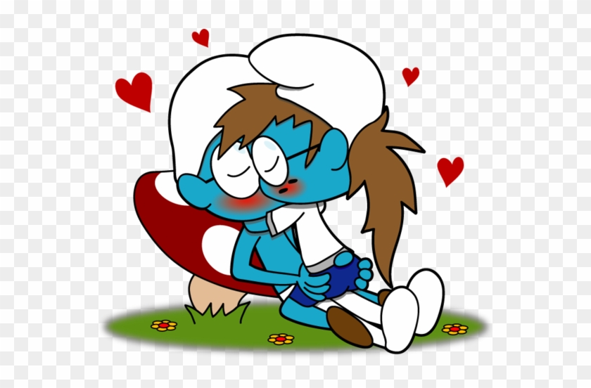 Smurf Love By Sageroot On Deviantart - Smurf Love Png #849352