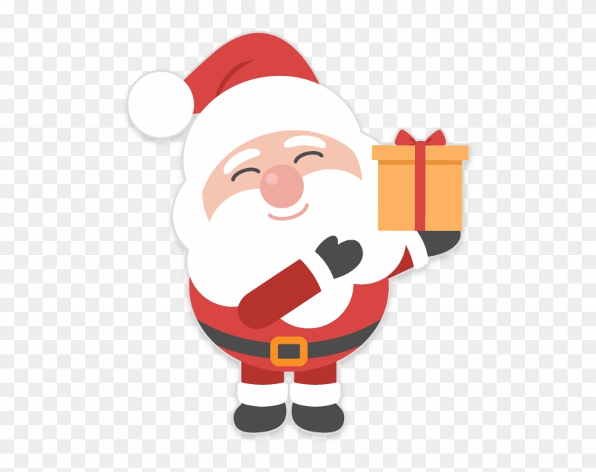 Bashful Santa Claus Animated Stickers Messages Sticker-11 - Santa Claus  Stickers Appadvise - Free Transparent PNG Clipart Images Download