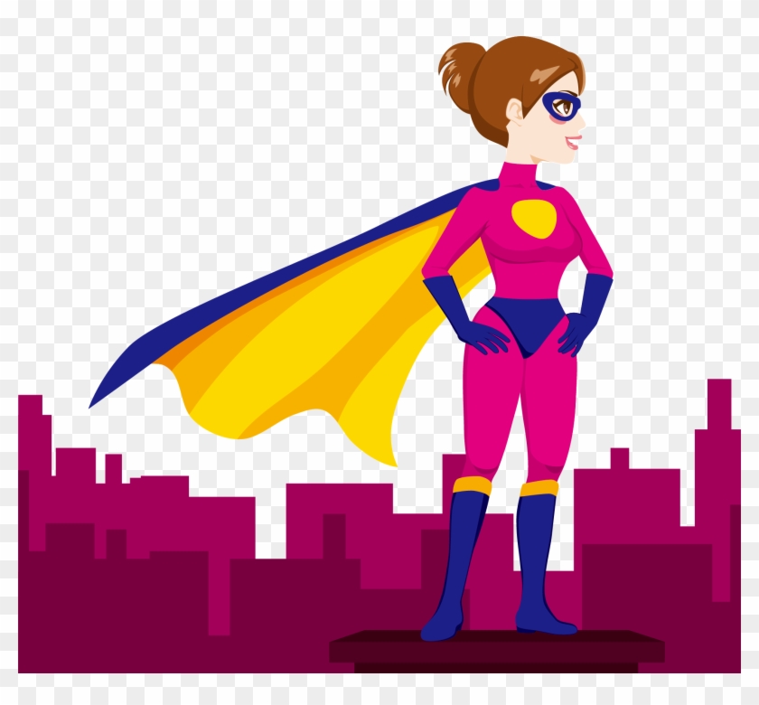Superwoman Superhero Female Clip Art - Superman #849411