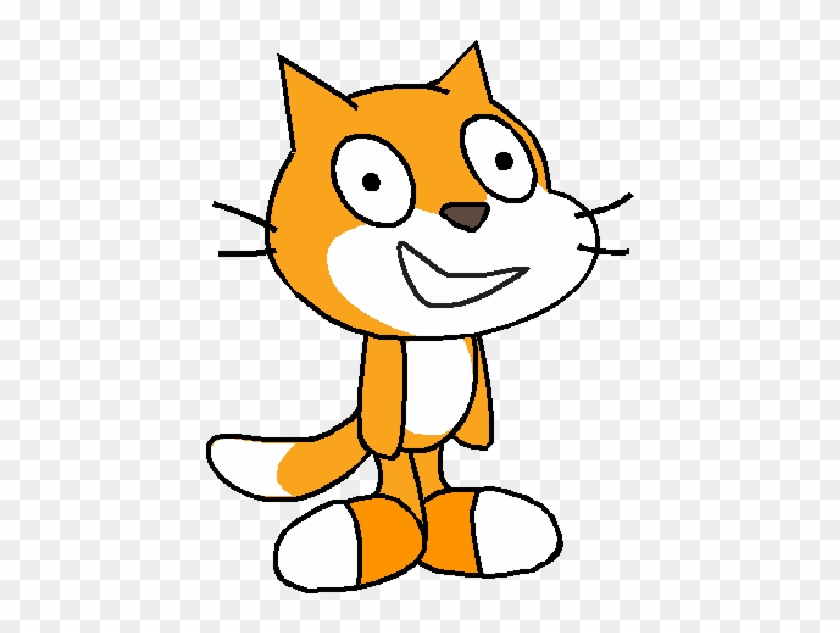Scratch Cat Brother - Scratch Cat Sprite.
