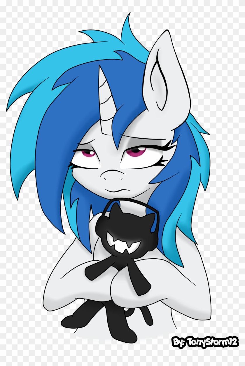 Vinyl Scratch Monstercat Plushie By Tonystorm12 Vinyl - Digital Art #849481