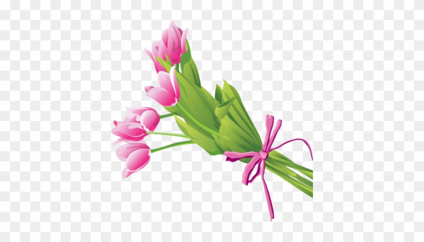 Tulip Bouquet Clip Art Car Tuning Rljvdp Clipart - Flower Bouquet Vector #849556