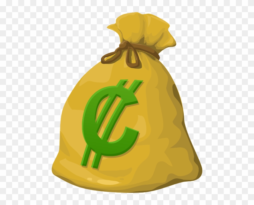 Money Bag Icon - Money Bag Clip Art #849579