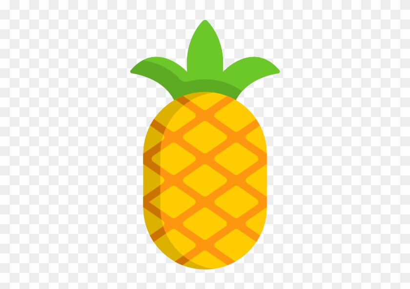 Pineapple Free Icon - Piña Vector Png #849580