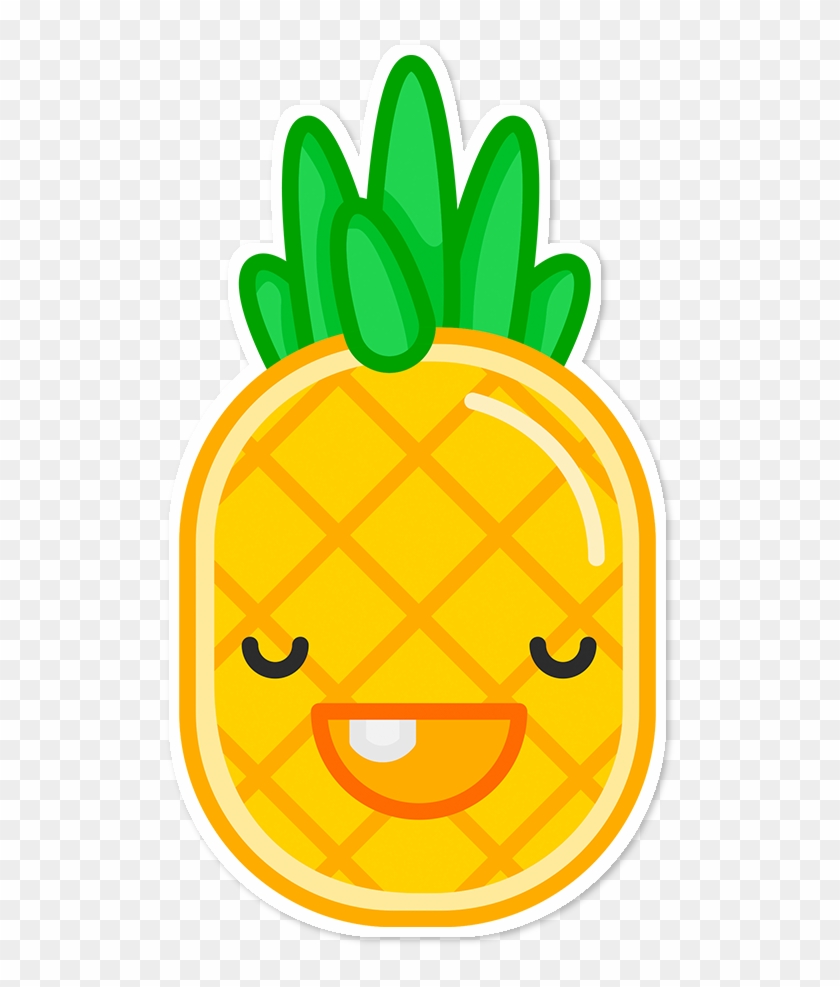 Adesivo Toothless Pineapple De Pedro Tonelona - Desenho De Frutas Em Png #849597