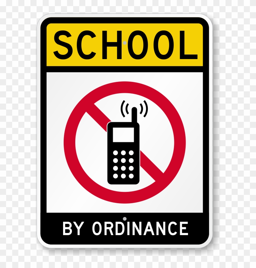 Zoom - Buy - No Cellphone School Sign #849762