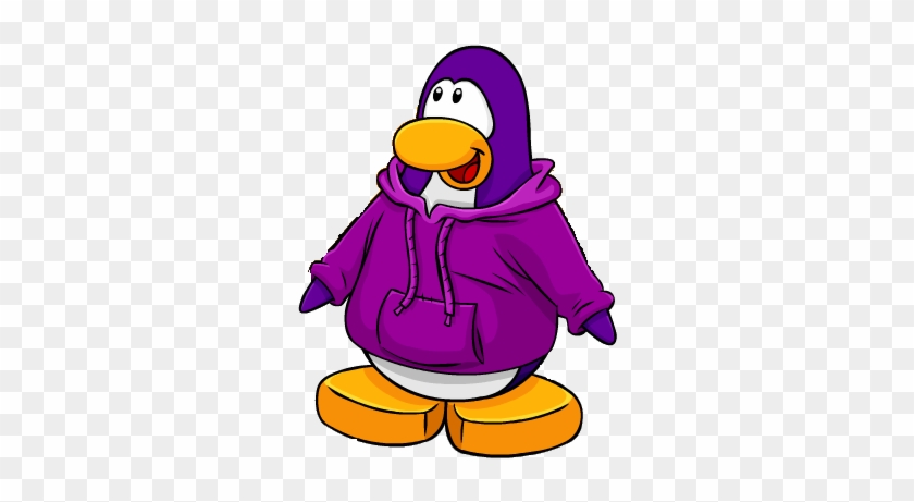 Purple Is A Majestic, Royal, Beautiful Color As Shown - Club Penguin Purple Penguin #849842