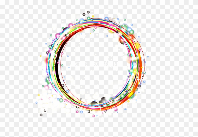 Light Circle Clip Art - Circle Frame Design Png #849849