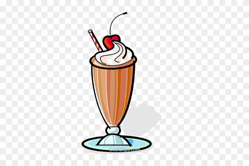 Milkshake Royalty Free Vector Clip Art Illustration - Milkshake Clipart #849881