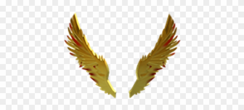 Golden Wings Roblox Wings Gear Code Free Transparent Png