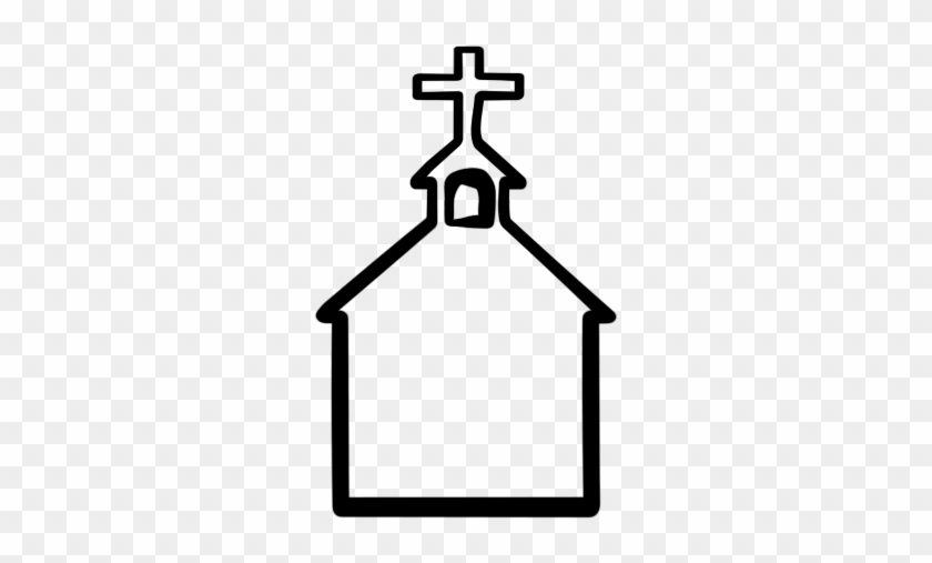 Church Symbols Clip Art - Church Clip Art Black And White #849901