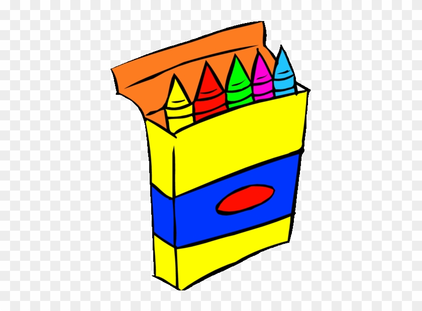 Crayons Clipart - School Things Clip Art #850005