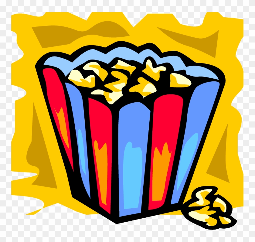 Snack Clipart - Popcorn Clipart Gif #850048