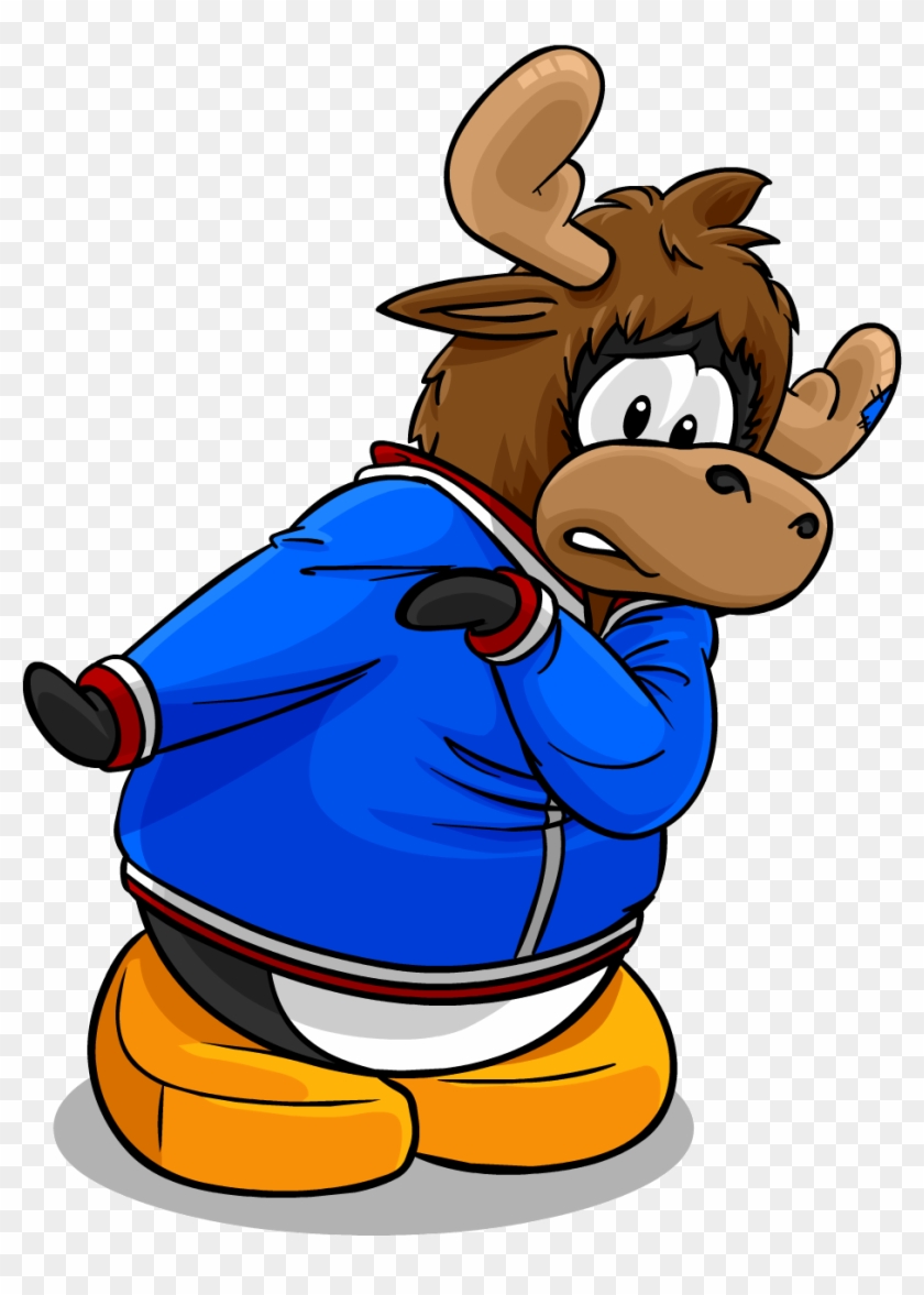 Zeus The Moose - Cabeça De Zeus O Alce Clube Penguin #850062