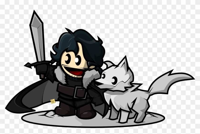 Jon Snow Clipart - Game Of Thrones Dibujo #850132