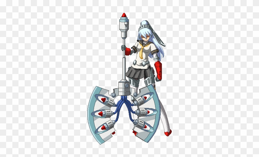 Aigis Persona 4 Arena Sprite - Persona 4 Labrys Axe #850206