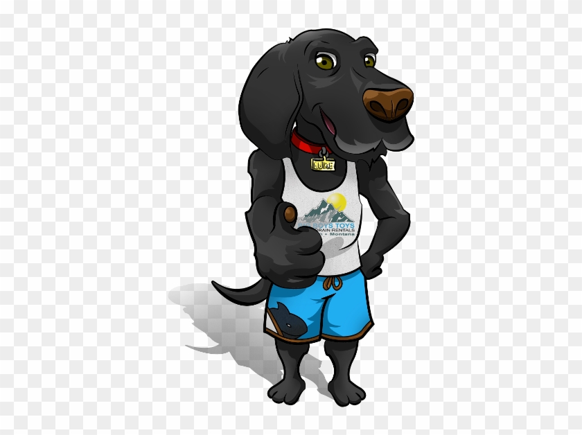 Dog Cartoon Technology Mascot - Mammal #850308