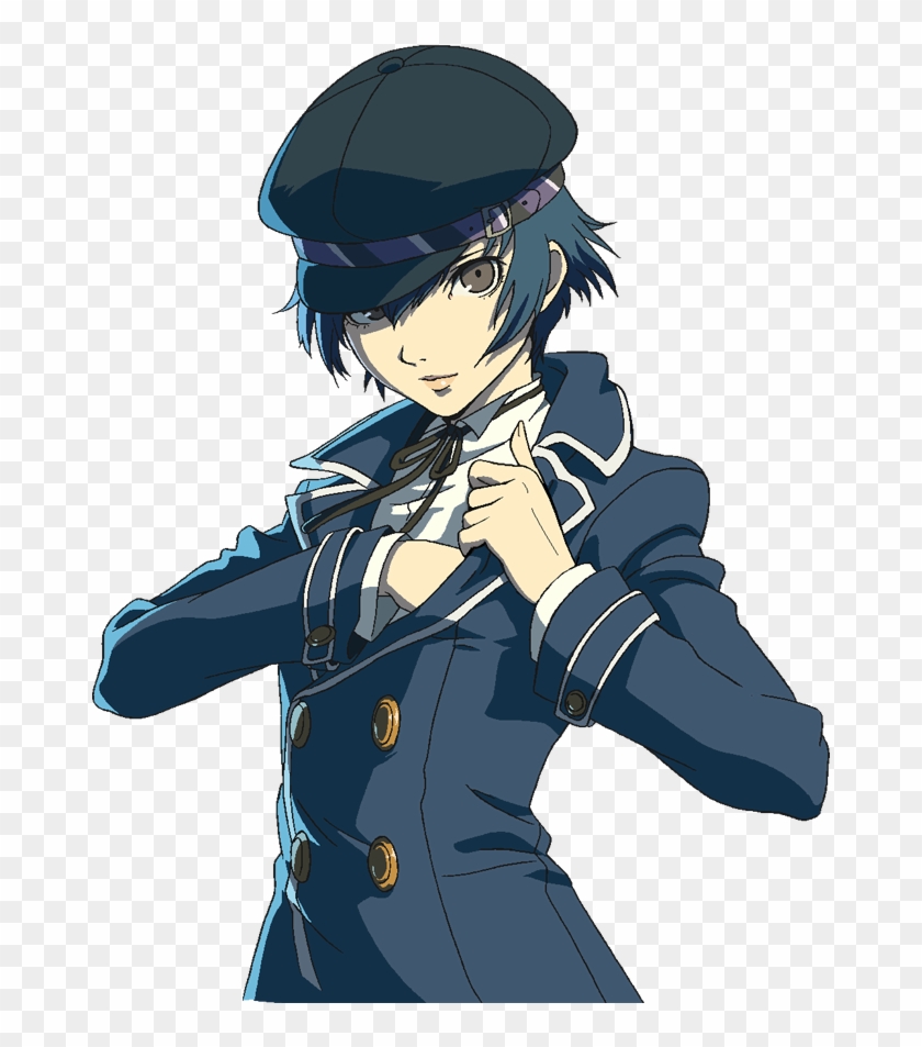 Anyone Got Character Portrait Rips - Persona 4 Blue Hair #850311