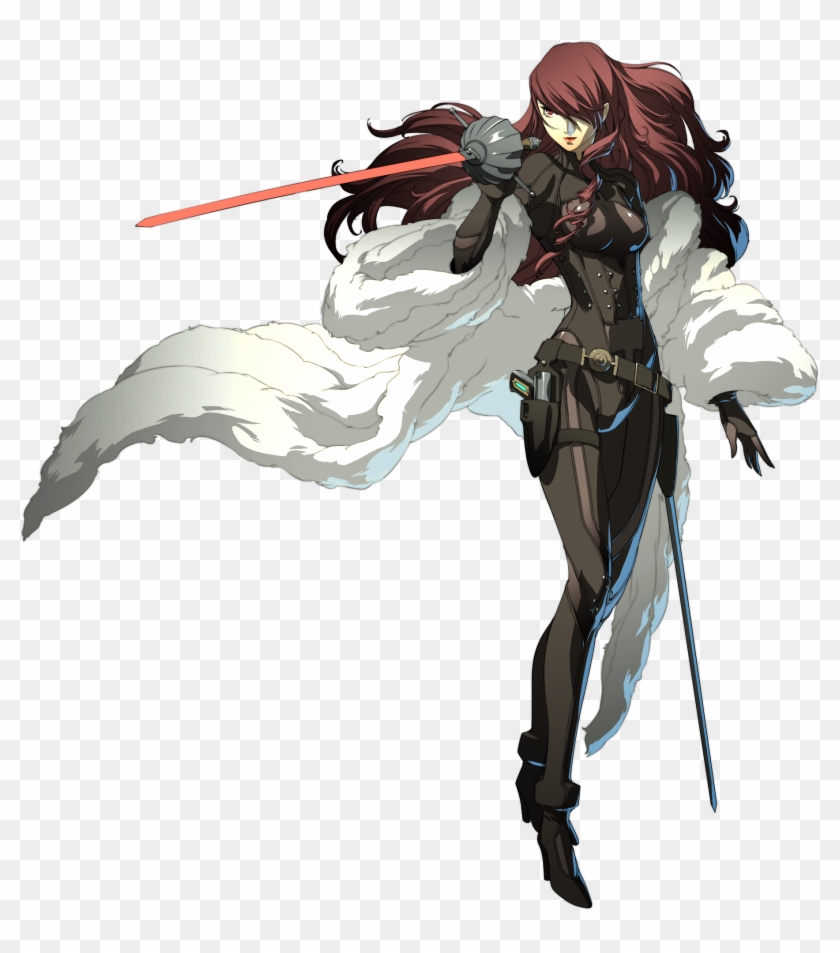 P4a Mitsuru Render - Mitsuru Persona 4 Arena #850332