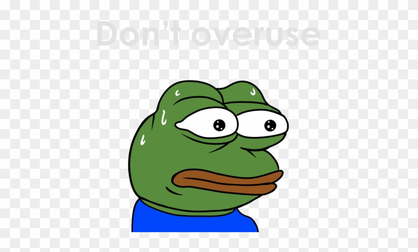 Monkas Dont Overuse Mo - Twitch Pepe Scared #850452