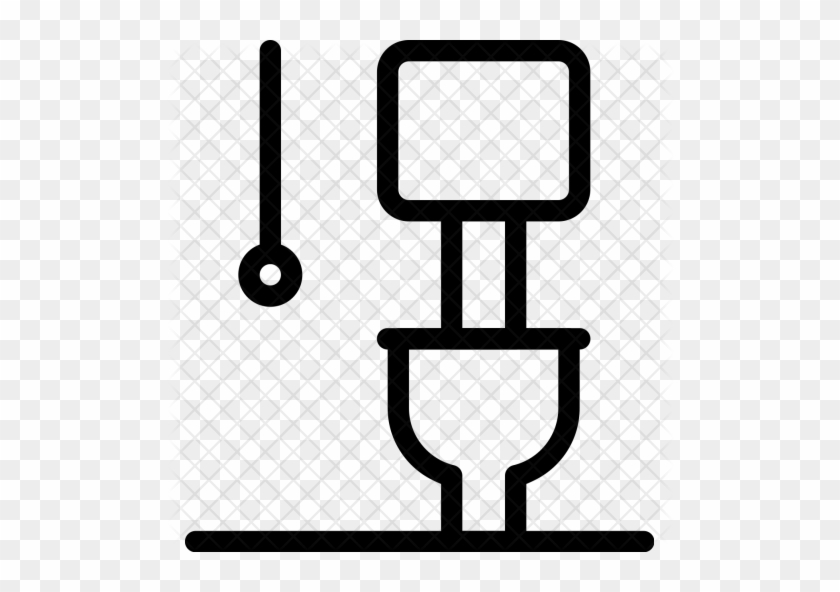 Toilet, Washroom, Flush, Sanitation, Urine, Feces, - Plugins Icon Png #850465