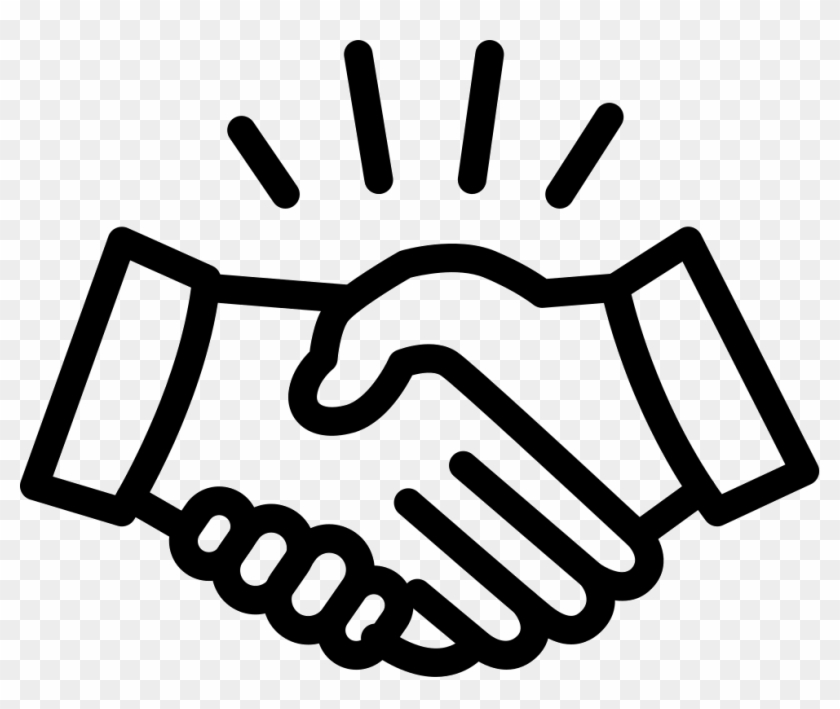 Computer Icons Handshake Icon Design Clip Art - Shake Hands Png Icon #850481